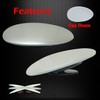 Ampper Oval Blind Spot Mirrors, Frameless 360 Degree Adjustabe HD