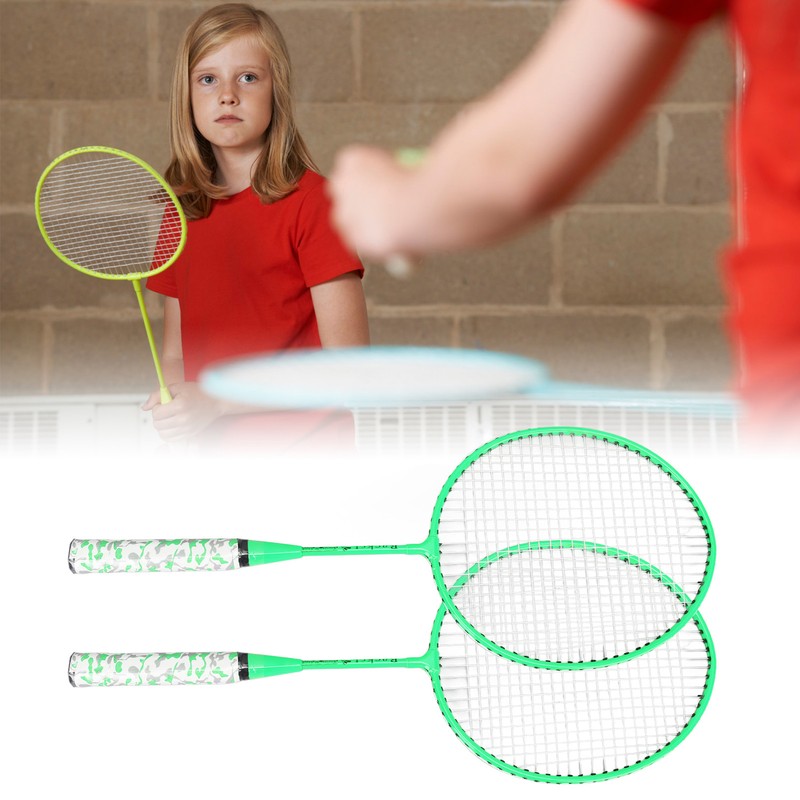 Badminton Racket with 2 Ball Hand Eye Coordination Exercise Educational