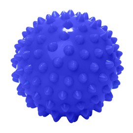#DoYourSports Hedgehog Ball & Fascia Ball, Massage Ball, 8 cm Diameter, Lacrosse Ball for Neck, Back & Feet with Spike Surface, Ideal for Fascia Training, Acupressure Ball with Nubs, Navy Blue