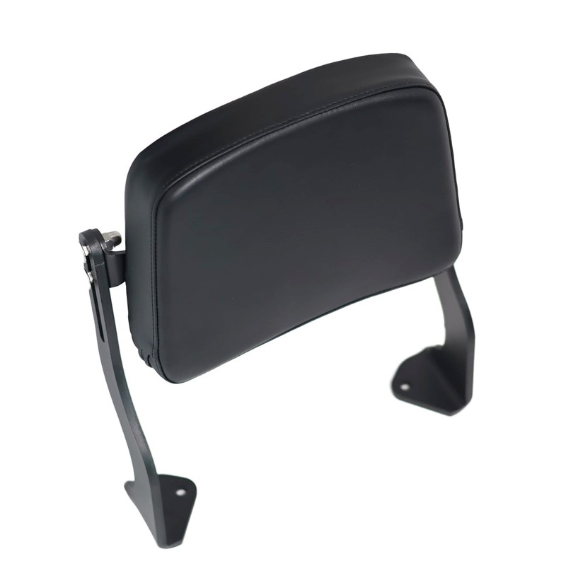 Motorcycle Passenger Sissy Bar Adjustable Backrest Pad Compatible with Harley