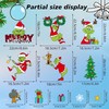 165 PCS Christmas Window Clings for Glass - Double-Sided Static