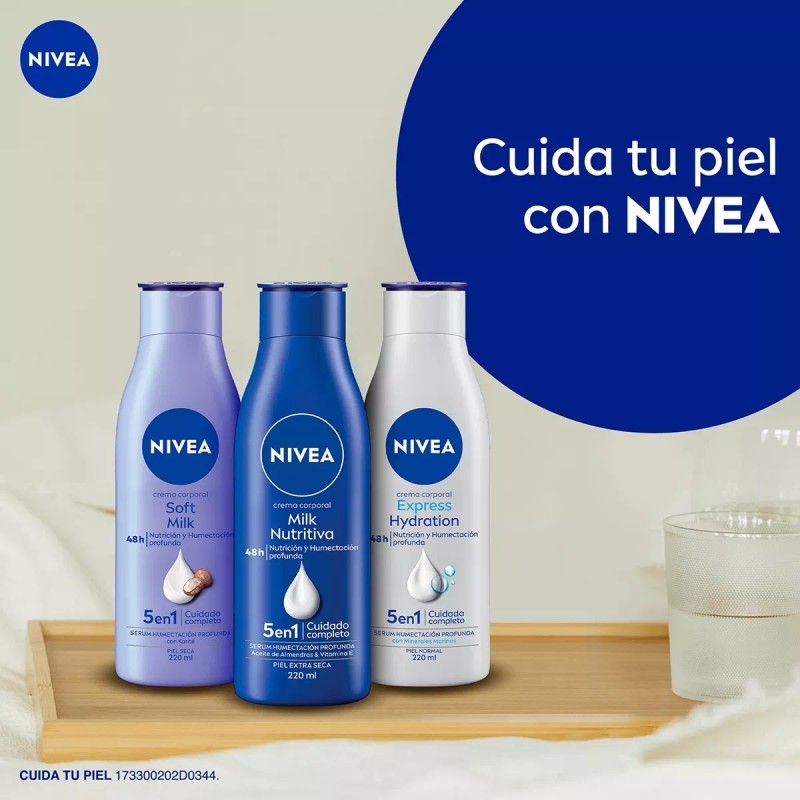 Nivea Crema Corporal Nivea Soft Milk Con Manteca De Karité