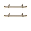 Rod Desyne - SIDE100-3 1" Side Curtain Rod, 12-20 inch