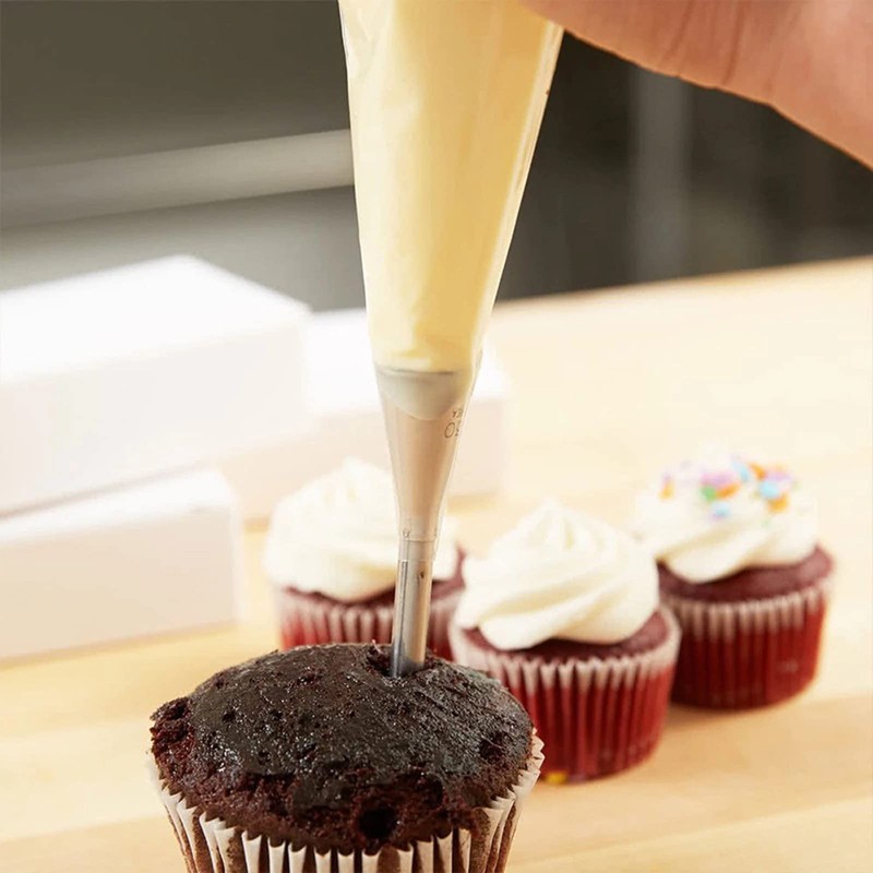 Piping Tips for Filling Eclairs Donuts Doughnuts Cupcakes,Donut Filler Tip,Bismark