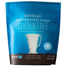 Cup4Cup Multipurpose Flour, 3 Pounds, Certified Gluten Free Flour, 1:1 All Purpose Flour Substitution, Non-GMO, Kosher, Made in the USA