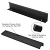 MOROBOR Matte Black Finger Edge Pull, 8pcs Concealed Modern Style