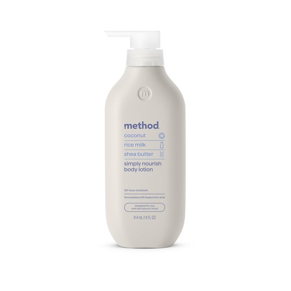 Method Method Body Lotion, Simply Nourish, Coconut, Rice Milk +