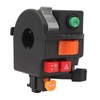 7/8in 22mm Motorcycle Handlebar Switch Headlight Turn Signal Horn Flash