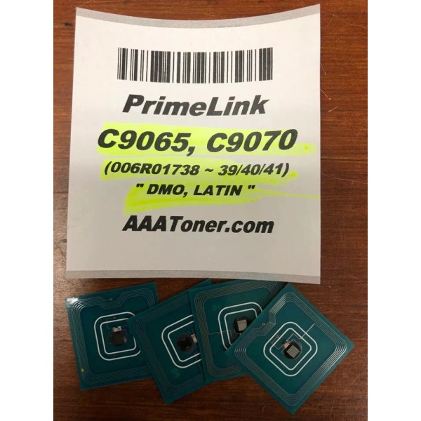 For Xerox 4 Toner Chip (1738 - 39/40/41) for Xerox