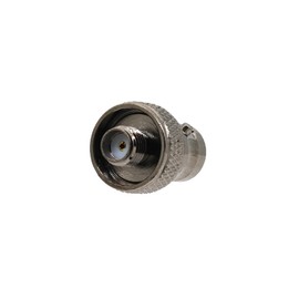 YiNiTone 2pcs SMA Female to BNC Female Connector Low Loss for Baofeng UV-5R BF-888S Quansheng UV-K6 UV-5RPlus Ham Radio Convert Adapter Walkie Talkie RF SMA-F Antenna Adaptor (Black)