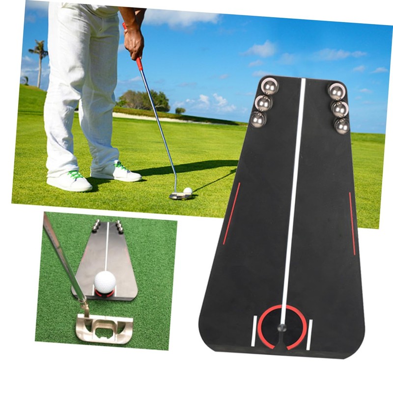 KOMBIUDA 1set Putter Trainer Exercise Device Indoor and Outdoor Golf