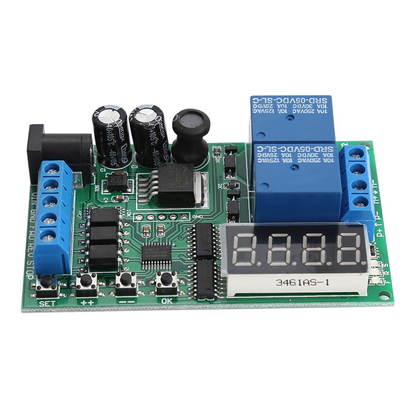 5V - 24V Motor Forward / Reverse Controller Timing Delay