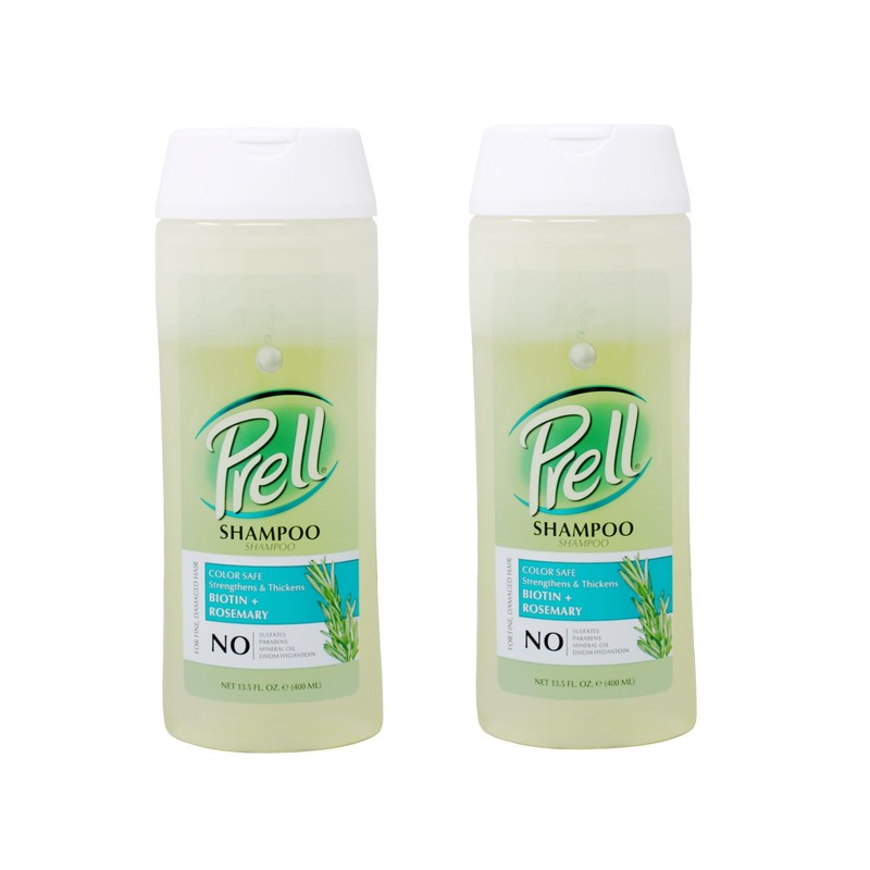 Prell Biotin & Rosemary Shampoo – Strengthens & Thickens Fine