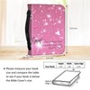 Pink Glitter Bible Cover for Women and Girls - Leather