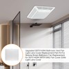 S97014094 Bathroom Vent Fan Light Lens Cover Replacement Part Fit