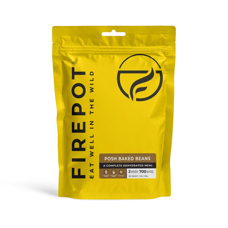FIREPOT Posh Baked Beans - Healthy Plant Based Dehydrated Camping