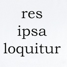 CafePress Res Ipsa Loquitur Infant Body Suit Cute Infant Bodysuit Baby Romper Cloud White