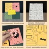3D Flower Wooden Puzzles for Adults DIY Wooden Flowers Model