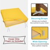 NettyPro Patio Chair Seat Cushion Covers Set 4, Waterproof Outdoor