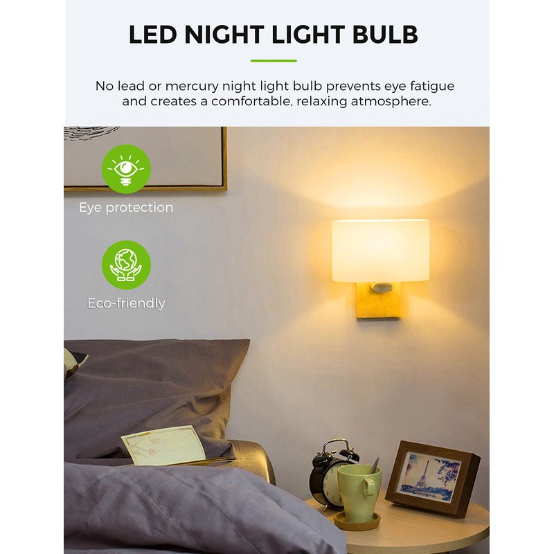 LOHAS LED C7 S6 Night Light Bulb, 15 Watt Light
