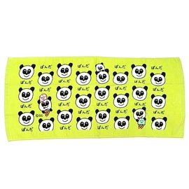 Panda Face Towel, Printed Long Towel, Okaki Series