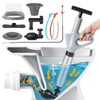 Tanzfrosch Toilet Plunger High Pressure Air Blaster for Bathroom Floors