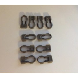 Jurassic Classic Auto Parts 1967-1978 Pontiac GM Trim Side Body Door Moulding Clips Grand Am GTO NOS 106-004