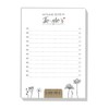 Set of 3 Organiser To-Do Pad - A6 Recycled Paper