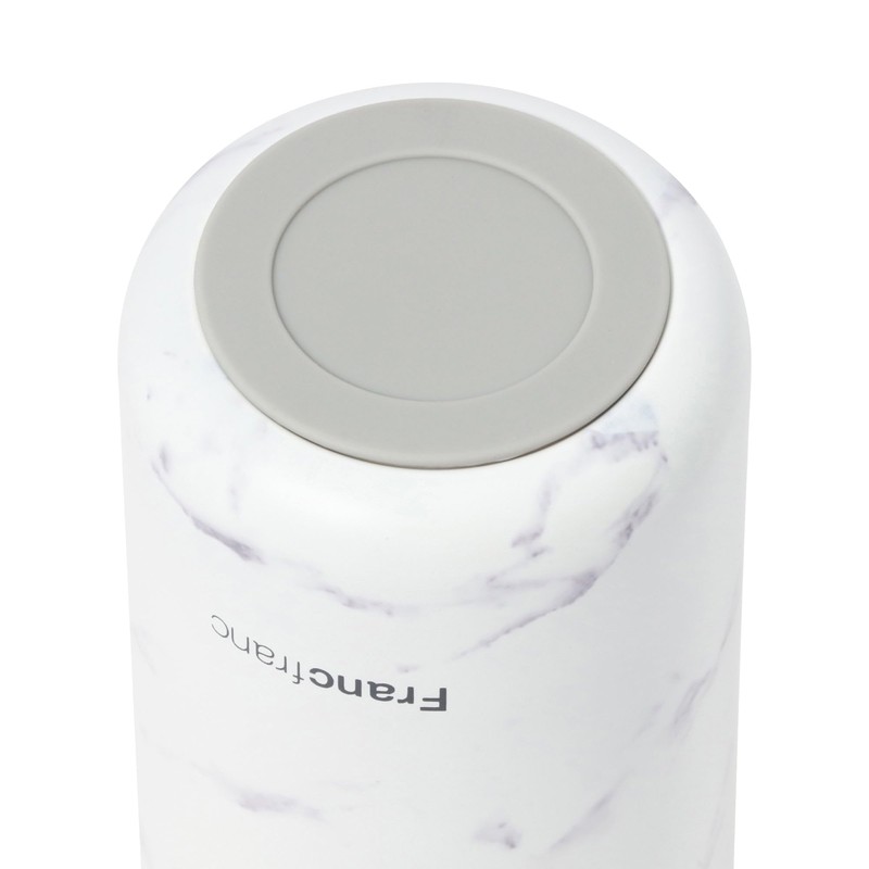 Francfranc One Touch Stainless Steel Bottle, 11.8 fl oz (350