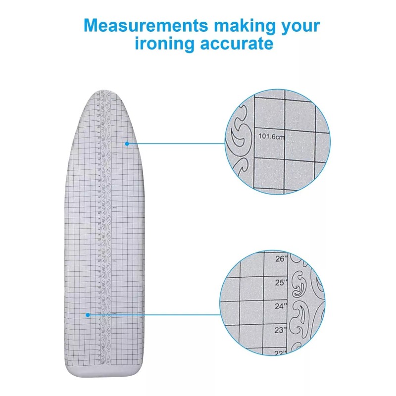 Rush Funda Elastica Tabla Burro De Planchar Resitente 4 Capas