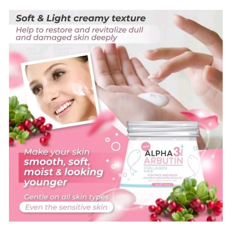 Collagen ++ ORIGINAL Alpha Arbutin 3 Plus Collagen Face &