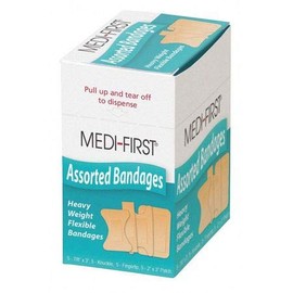 Fingertip/Knuckle/Strip Bandages, PK20