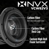 NVX VCW82v3 8” 1300 Watt Max (650W RMS) Dual 2-Ohm