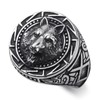 WESTMIAJW Viking Ring Men Norse Viking Wolf Rings Jewellery for