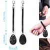 Diyife Dog Clicker, [2 PCS,Black&Green] Pet Training Clicker with Wrist