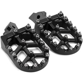 AnXin Foot Pegs Footpegs Footrest Foot Pedals Rests CNC For Z50R 80-99 XR50R 00-03 XR70R 97-03 XR80R XR100R 85-03 CRF80F CRF100F 04-13 Motorcycle Black