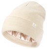 YANIBEST Satin Lined Beanie for Women Reduce Frizz Winter Hats