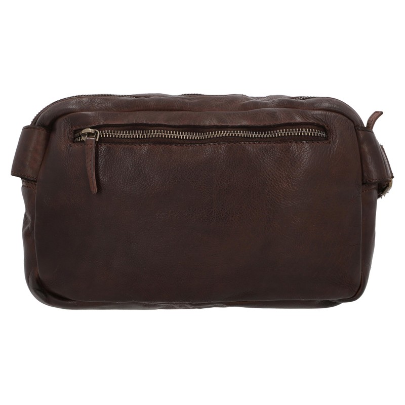 Gusti Amara Women's and Men's Leather Shoulder Bag Vintage Brown