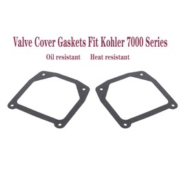 For Kohler 7000 Series Cover Gasket 7000 Model Engines Stamped Steel Covers Valve Cover Gasket SV710 SV715 SV720 KT715 KT725 KT730 KT735 KT740 KT745 ZT710 19 20 21 22 23 24 25 26 Hp 2 Pack