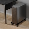 Hovadova Computer Tower Stand, Ventilated Mobile CPU Stand Fits Most