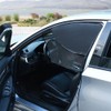 XhuangTech Side Window Sunshade Magnetic with Half Shade, Front Car