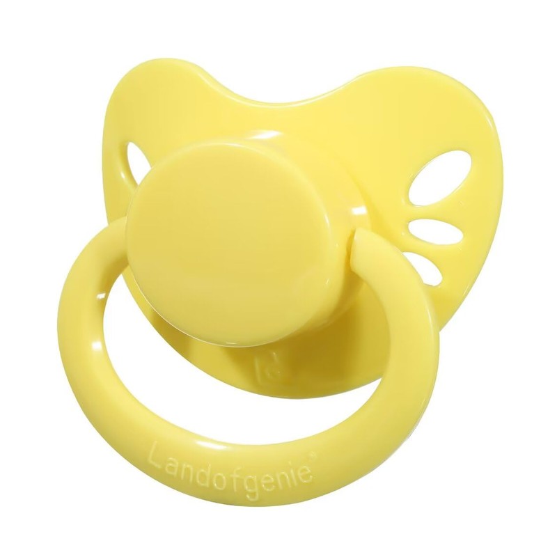 Landofgenie Adult Size Large Shield Pacifiers Butterfly Shaped Cutie Pacifier