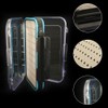 Fly Fishing Box, ABS Plastic Flies Assortment Box Waterproof Fly