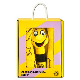 Borussia Dortmund Unisex - Baby BVB Gift Set, Emma Gift Set, Yellow, One Size