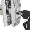 Vending Machine Lock, Zinc Alloy Chrome Color Lock Cylinder Beverage