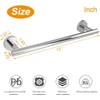 YUET Towel Rail 30CM Chrome Hand Towel Holder Bar Bathroom