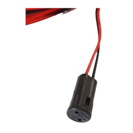 G4 LED & Halogen Socket/Base for Low Voltage Lamps 12 V/24 V (G4 Socket Black, Pack of 10)