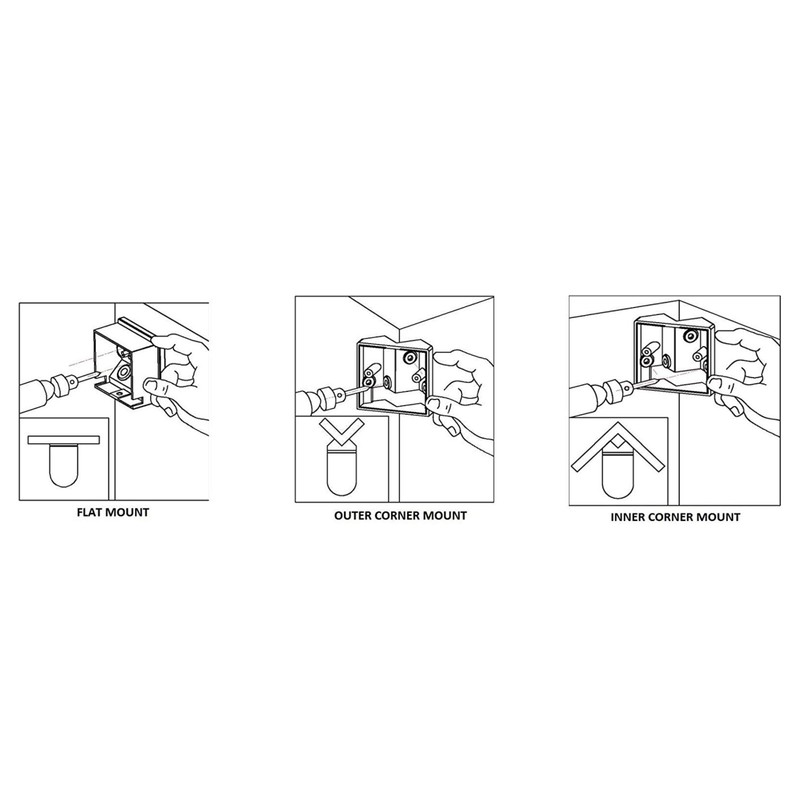 External PIR Motion Sensor Switch - 360 Degree 12m Detection