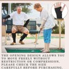 Zoooyawn 4 Pairs Elderly Leg and Arm Skin Protectors Leg