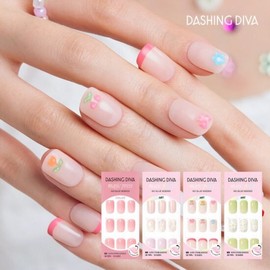 M-Desing Diva Magic Press Mellow Spring Nails (4 types) / M데싱디바 매직프레스 멜로우 스프링 네일 4종